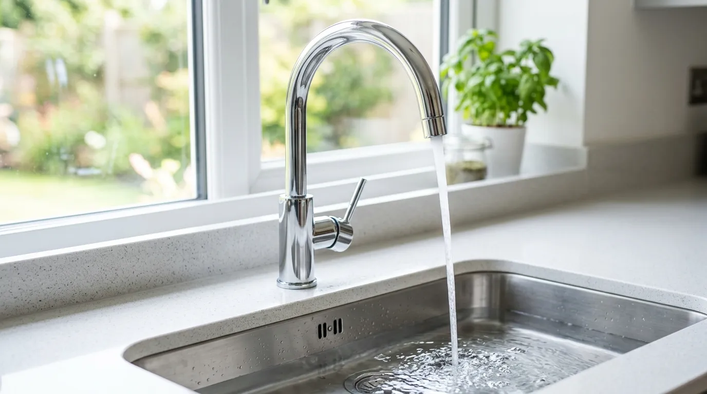 Local Plumbing Master Pros same day plumber fixing a faucet in Needham, IN